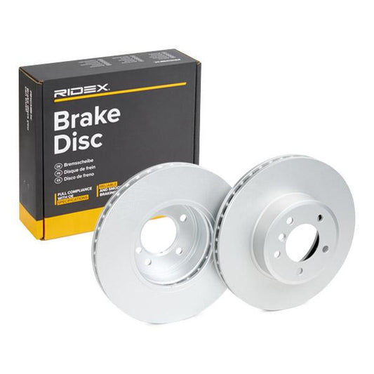 RIDEX 82B0202 Brake Disc - front axle (pair)