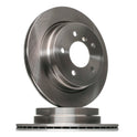 RIDEX 82B0293 Brake Disc - rear axle (pair)