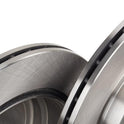 RIDEX 82B0293 Brake Disc - rear axle (pair)