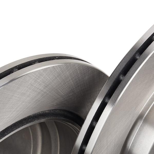 RIDEX 82B0293 Brake Disc - rear axle (pair)