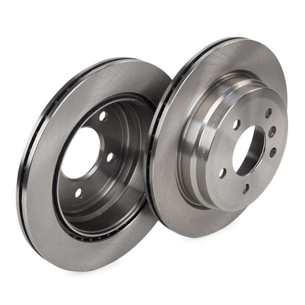 RIDEX 82B0293 Brake Disc - rear axle (pair)