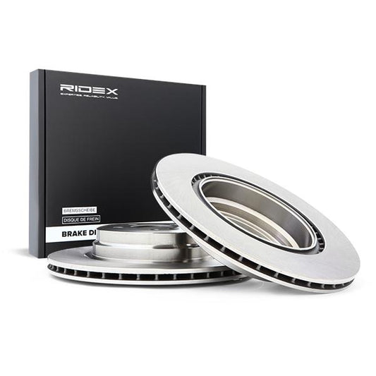 RIDEX 82B0328 Brake Disc - rear axle (pair)