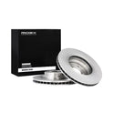 RIDEX 82B0366 Brake Disc - front axle (pair)