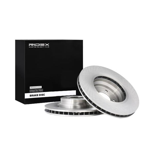 RIDEX 82B0366 Brake Disc - front axle (pair)