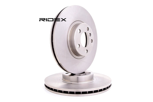 RIDEX 82B0370 Brake Disc - front axle (pair)