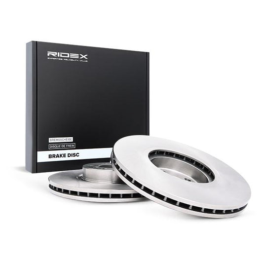 RIDEX 82B0370 Brake Disc - front axle (pair)