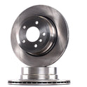 RIDEX 82B0571 Brake Disc - rear axle (pair)
