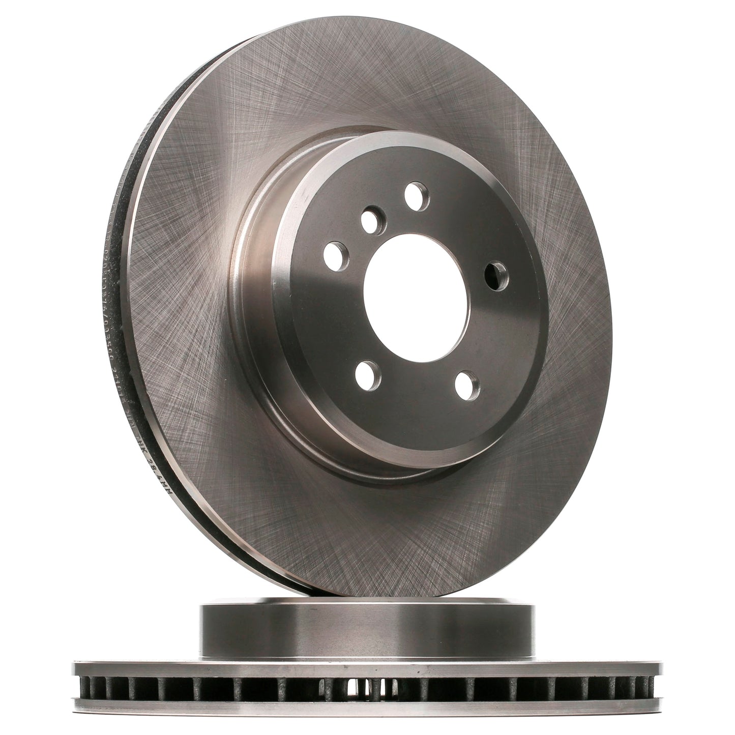 RIDEX 82B0722 Brake Disc - front axle (pair)