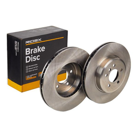 RIDEX 82B0722 Brake Disc - front axle (pair)