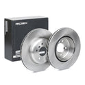 RIDEX 82B0772 Brake Disc - rear axle (pair)