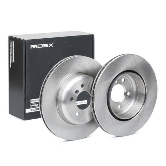 RIDEX 82B0772 Brake Disc - rear axle (pair)