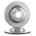 RIDEX 82B0945 Brake Disc - rear axle (pair)