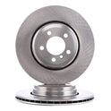 RIDEX 82B0945 Brake Disc - rear axle (pair)