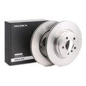 RIDEX 82B1433 Brake Disc - rear axle (pair)