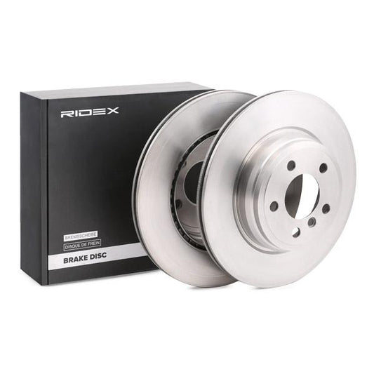 RIDEX 82B1433 Brake Disc - rear axle (pair)