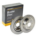 RIDEX 82B2550 Brake Disc - rear axle (pair)
