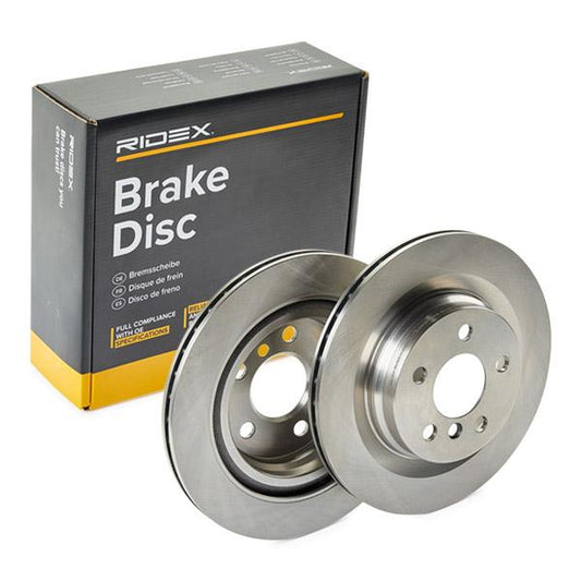 RIDEX 82B2550 Brake Disc - rear axle (pair)