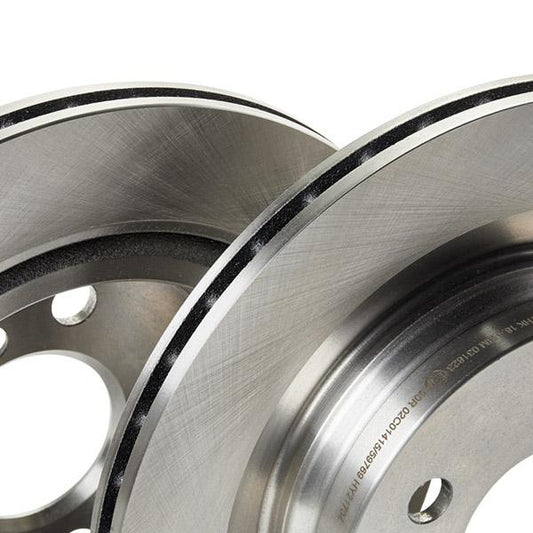 RIDEX 82B2550 Brake Disc - rear axle (pair)