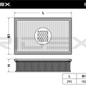RIDEX 8A0408 Air Filter
