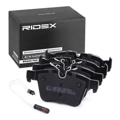 RIDEX 402B1385 Brake Pad Set for Mercedes - Rear Axle