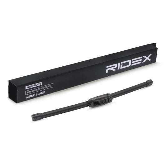 Wiper Blade RIDEX 298W0169 - Front - 400mm (Hook Fixing)