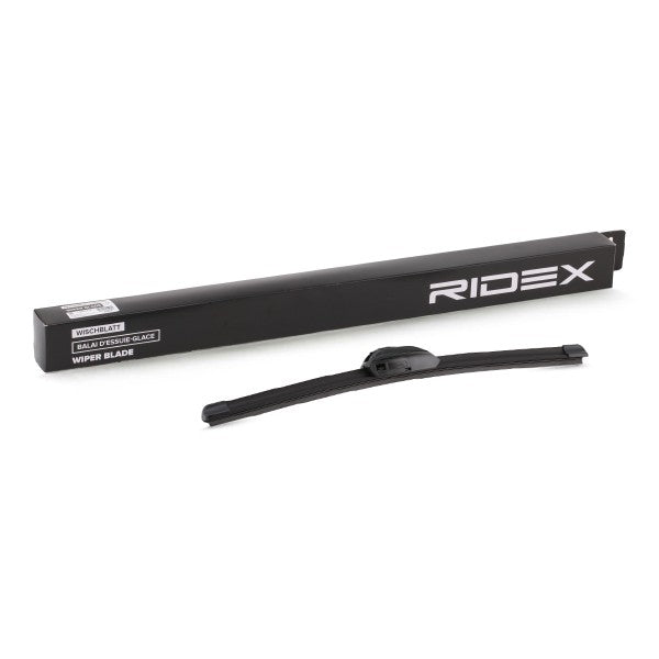 Wiper Blade RIDEX 298W0169 - Front - 400mm (Hook Fixing)