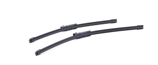 RIDEX 298W0086 Wiper Blade Pair - Front - 600/500mm (Push type)