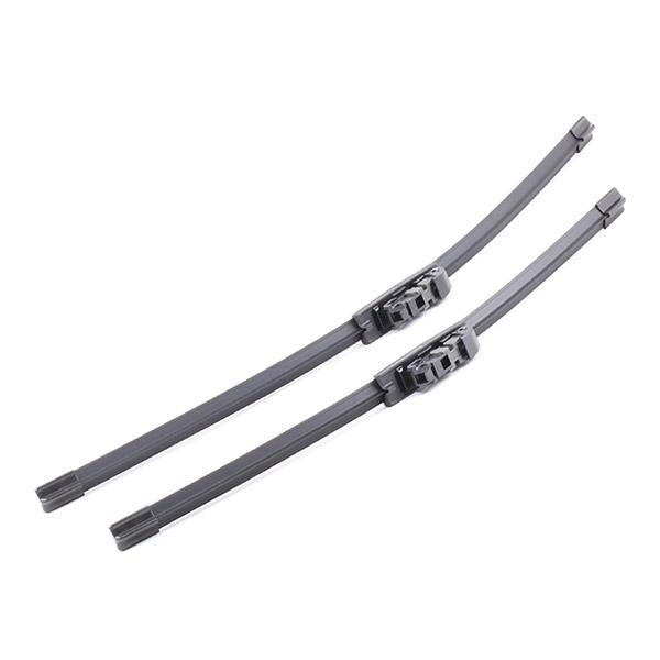 RIDEX 298W0086 Wiper Blade Pair - Front - 600/500mm (Push type)