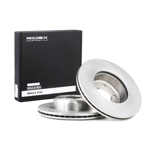 RIDEX 82B1046 Brake Disc - front axle (pair)