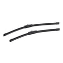 RIDEX 298W0533 Wiper Blade Pair - Front - 600/500 (Pin Type)