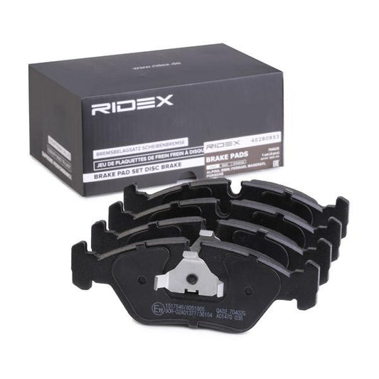 RIDEX 402B0853 Brake pad set