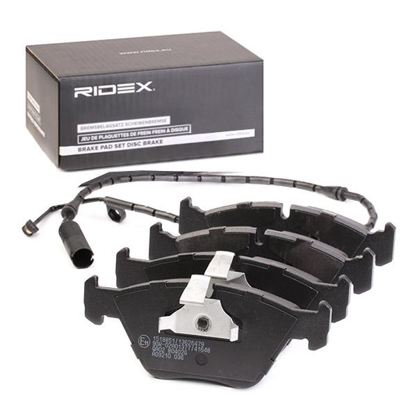 RIDEX 402B1312 Brake pad set for BMW 5 Series