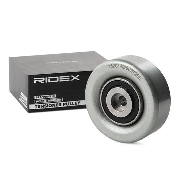 RIDEX 312D0010 Deflection / Guide Pulley, v-ribbed belt