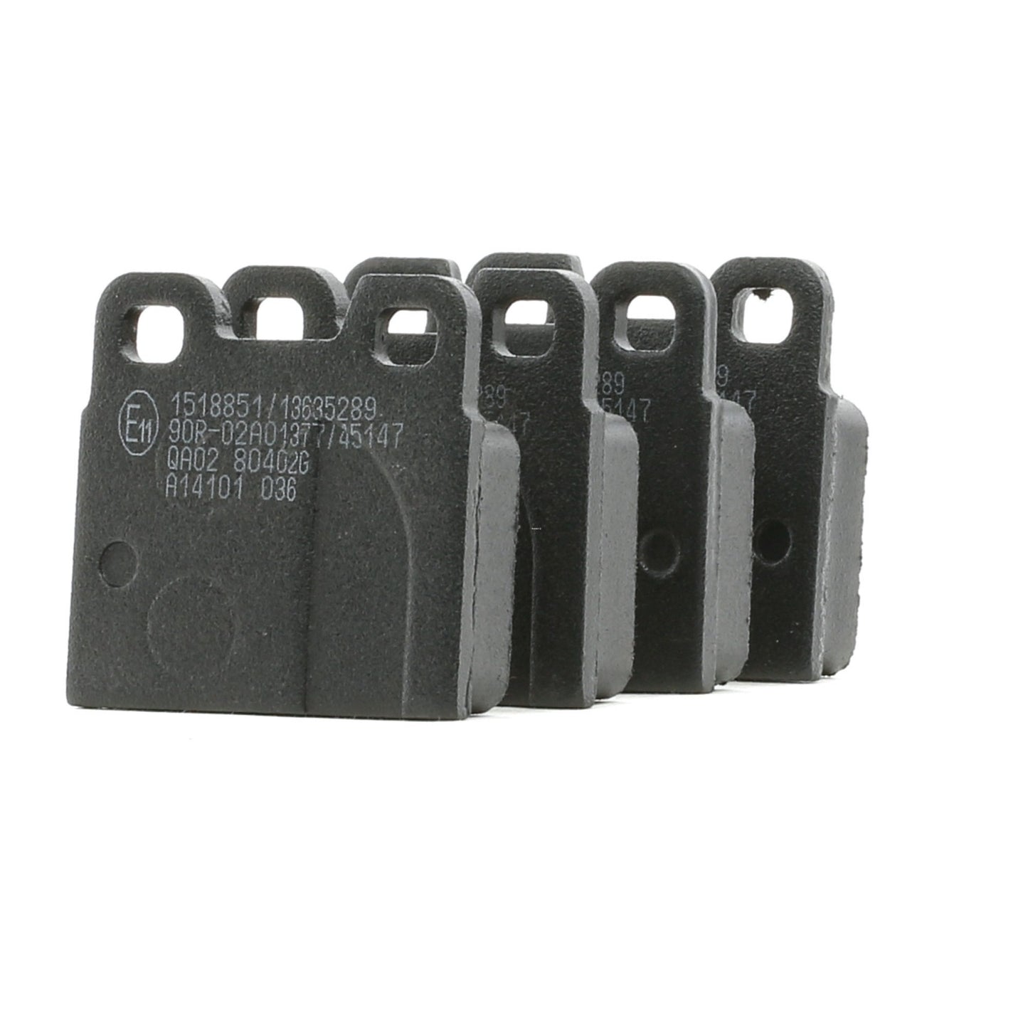 RIDEX 402B1105 Brake pad set