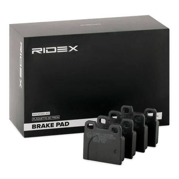 RIDEX 402B1105 Brake pad set