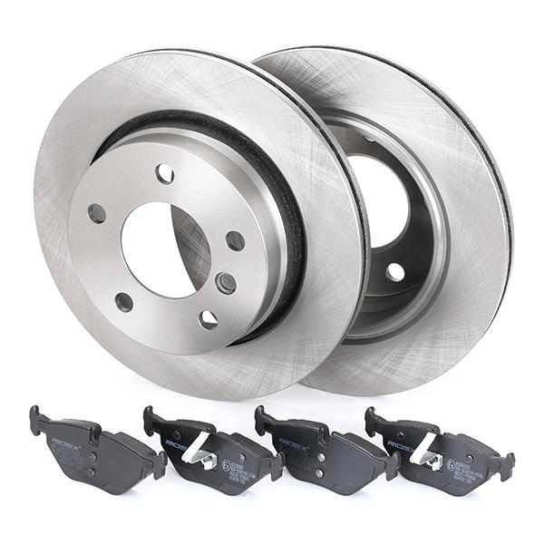 RIDEX 3405B0024 Brake disc and pads set for BMW 3 Series
