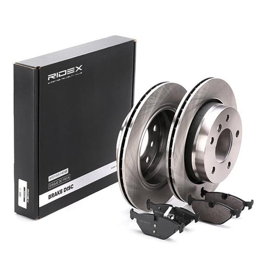 RIDEX 3405B0024 Brake disc and pads set for BMW 3 Series