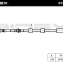 RIDEX 83B0381 Brake Hose for BMW 3 Series