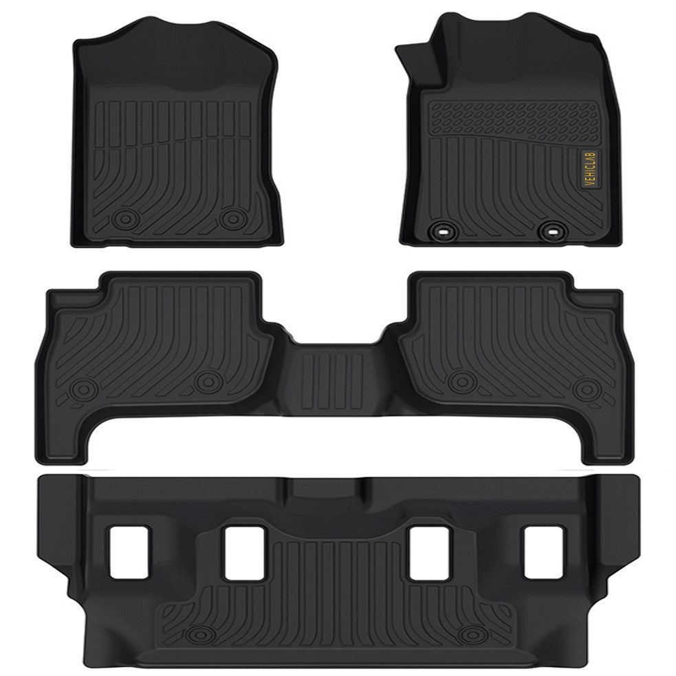 Toyota Rush 7 seater (2018-2024) 3 Rows - Floor Mats All Weather 3D/5D