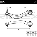 RIDEX 273C0576 Suspension arm