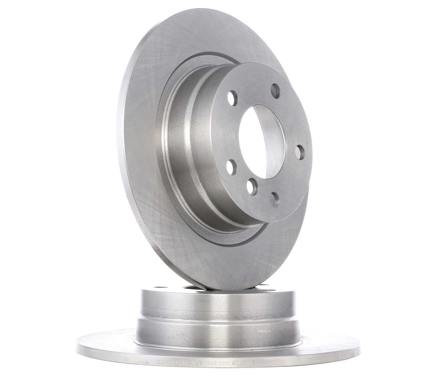 RIDEX 82B0367 Brake Disc - rear axle (pair)
