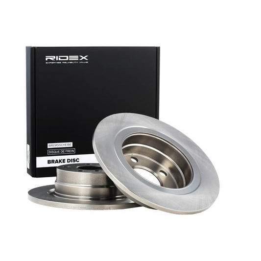 RIDEX 82B0806 Brake Disc - rear axle (pair)