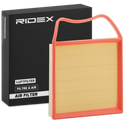 RIDEX 8A0504 Air Filter; Filter Insert