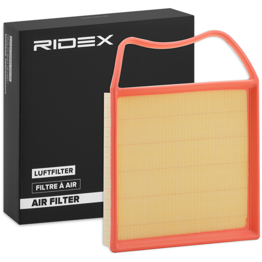 RIDEX 8A0504 Air Filter; Filter Insert