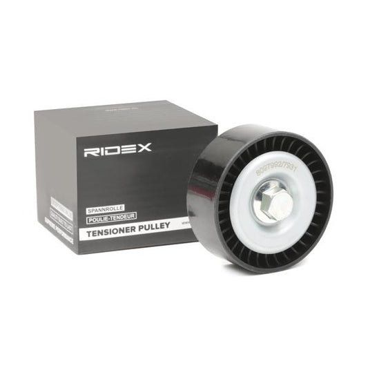 RIDEX 312D0020 Deflection / Guide Pulley, v-ribbed belt with fastening material, with screw