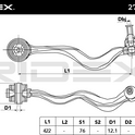 RIDEX 273C0418 Suspension arm for BMW 5 Series