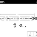 RIDEX 412W0111 ABS sensor