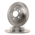 RIDEX 82B1688 Brake Disc - rear axle (pair)