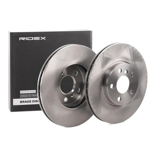 RIDEX 82B1772 Brake Disc - front axle (pair)