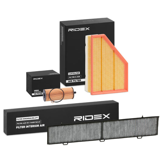 RIDEX 4055F3377 Filter kit, with pre-filter, without oil drain plug